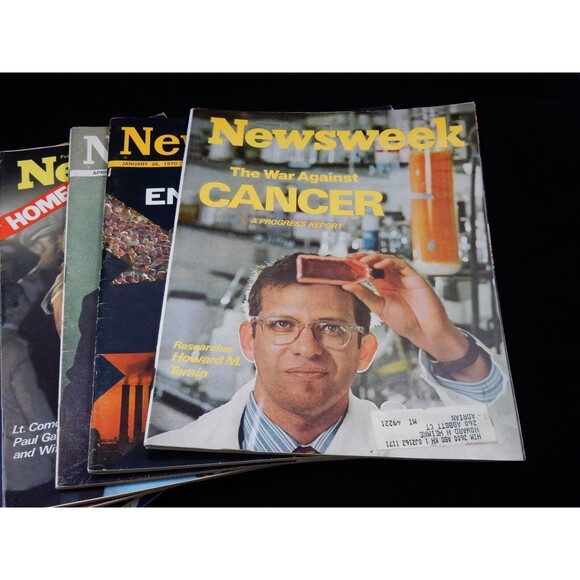 Newsweek Lot of 8 Magazines ~ 1968 - 1973 - Picture 2 of 9